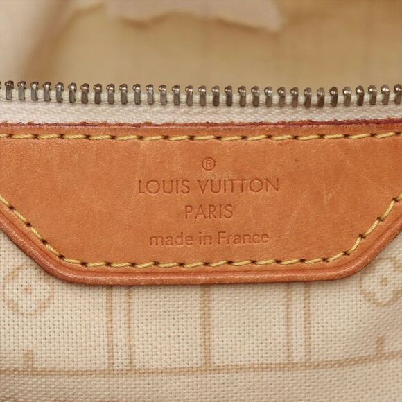 Louis Vuitton Damier Azure Neverfull MM N51107 Leather Tote Bag Shoulder - Picture 9 of 12